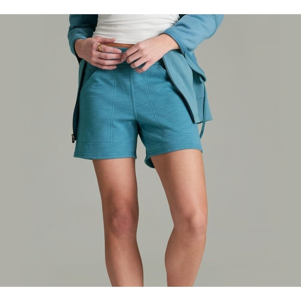 Kuhl Lola 5 Inch Shorts Alpine Lake Teal M Outdoors Hiking Lounge Granola